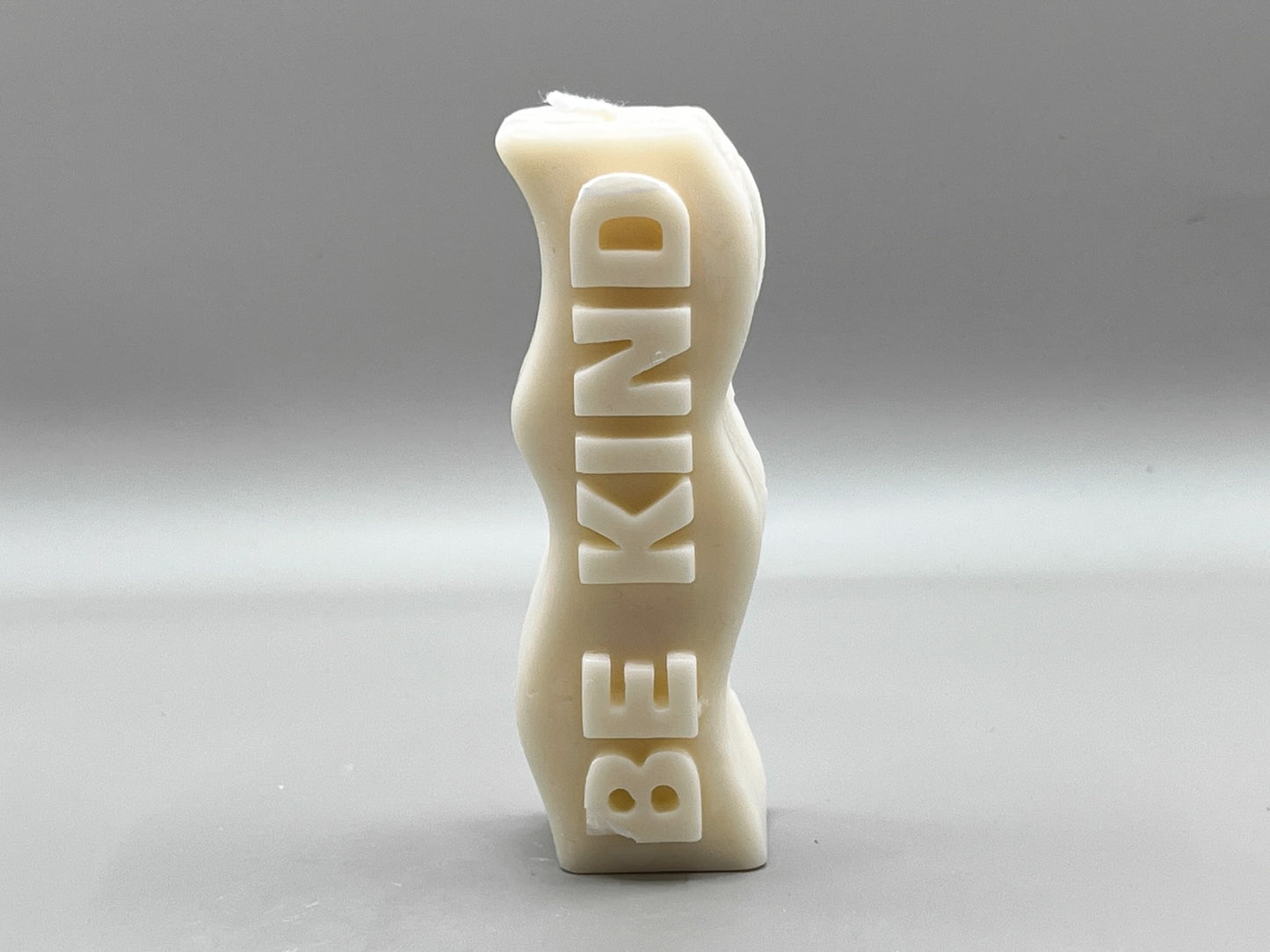 Rapswachskerze "be kind"