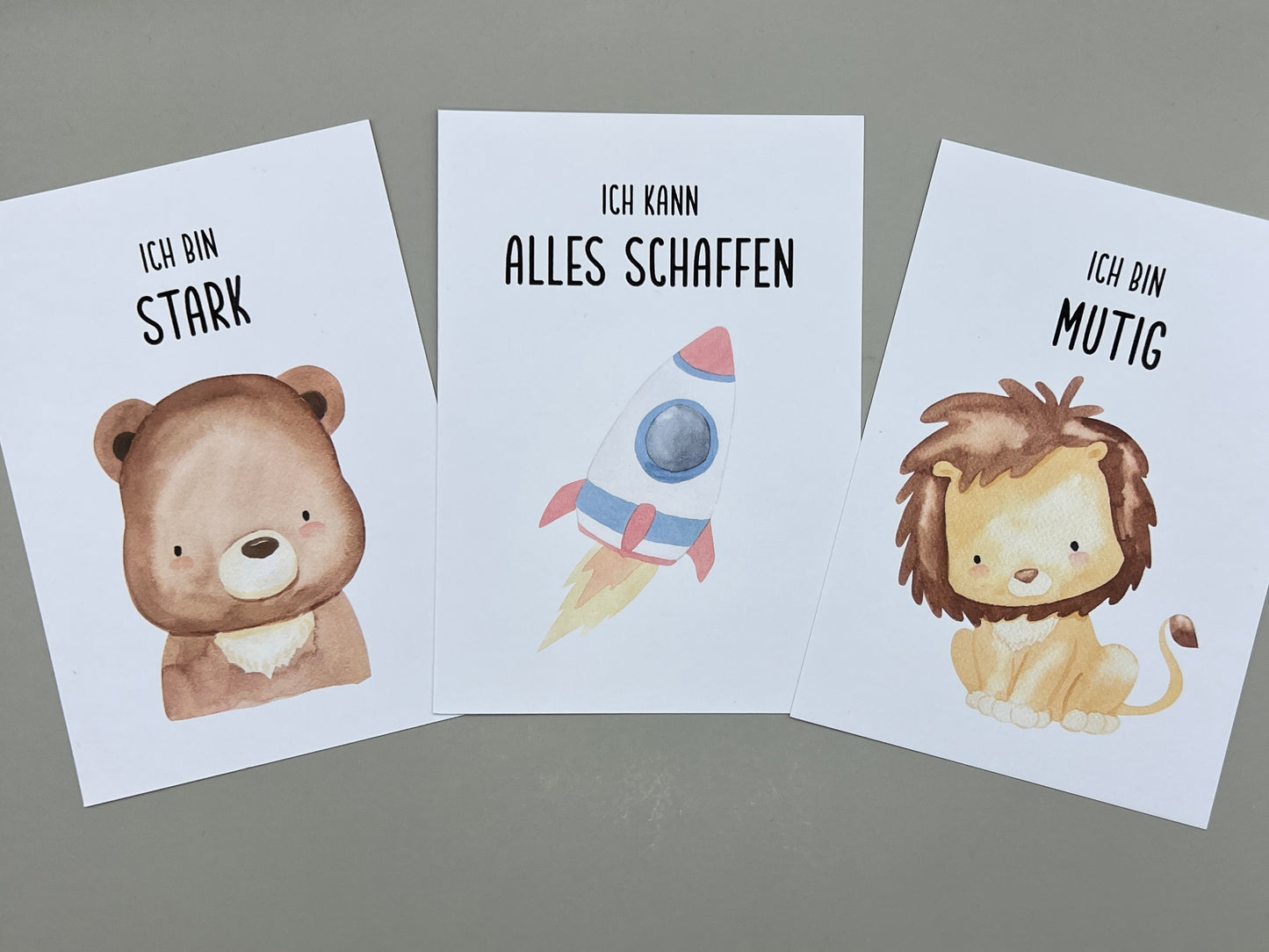 Affirmationskarten für Kinder