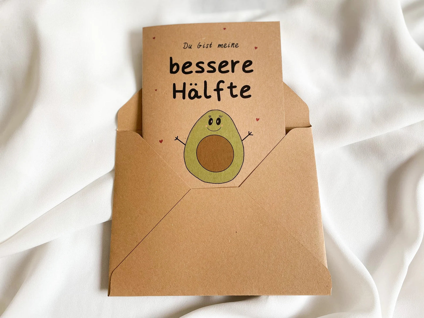 Karte "Du bist meine bessere Hälfte"