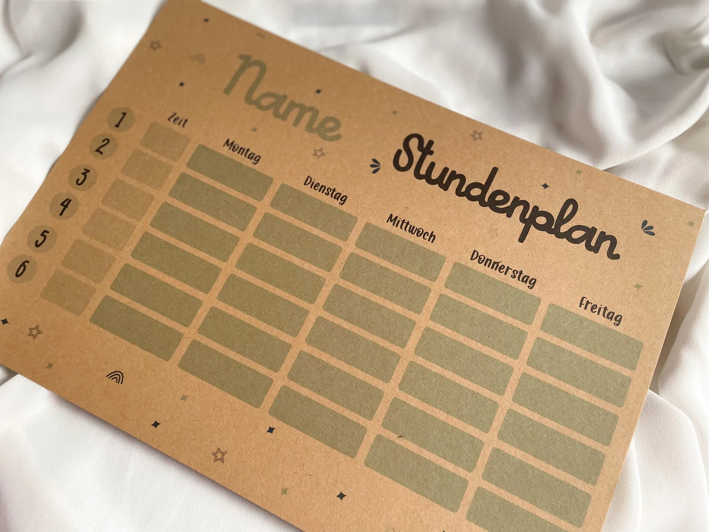 Personalisierter Stundenplan