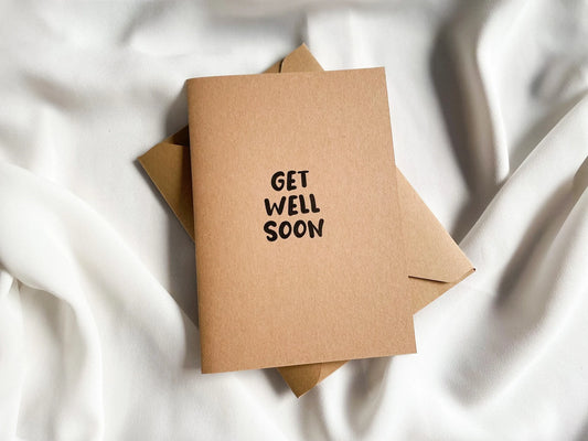 Karte "Get well soon"