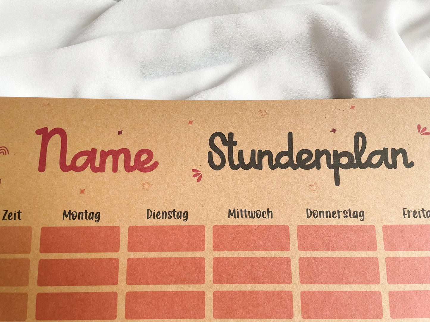 Personalisierter Stundenplan