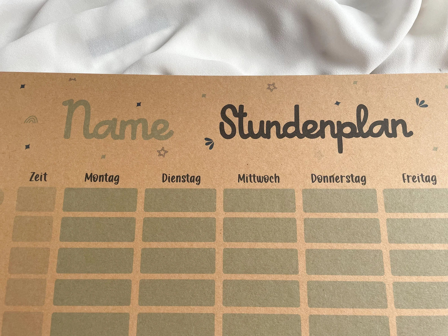 Personalisierter Stundenplan