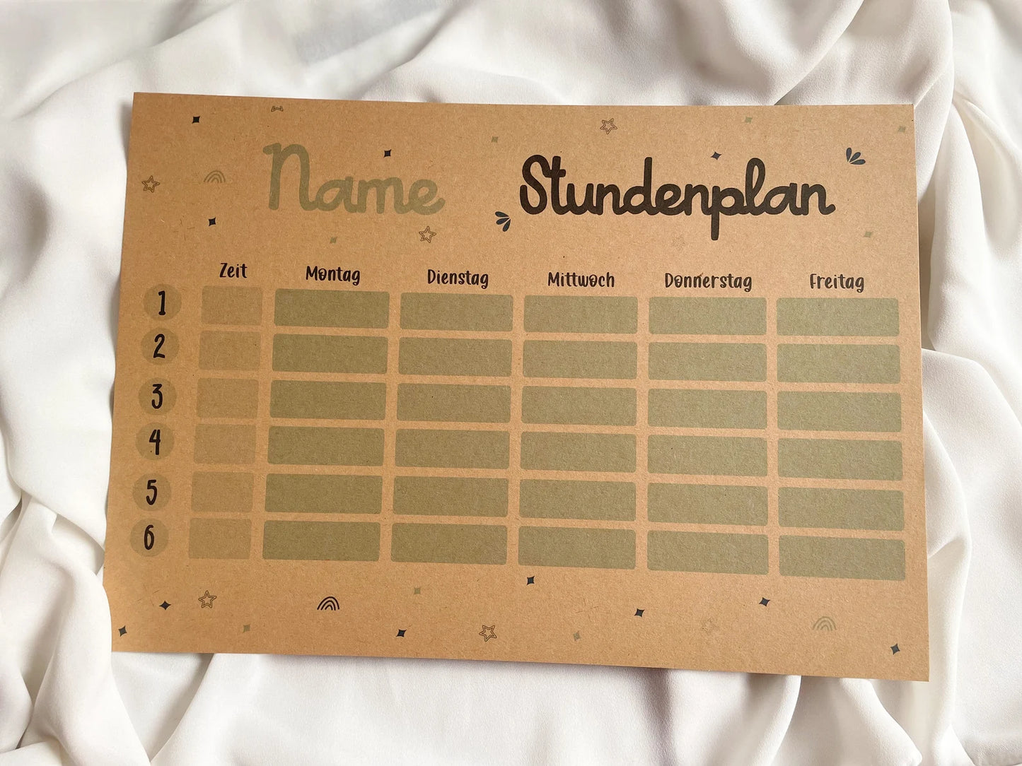 Personalisierter Stundenplan