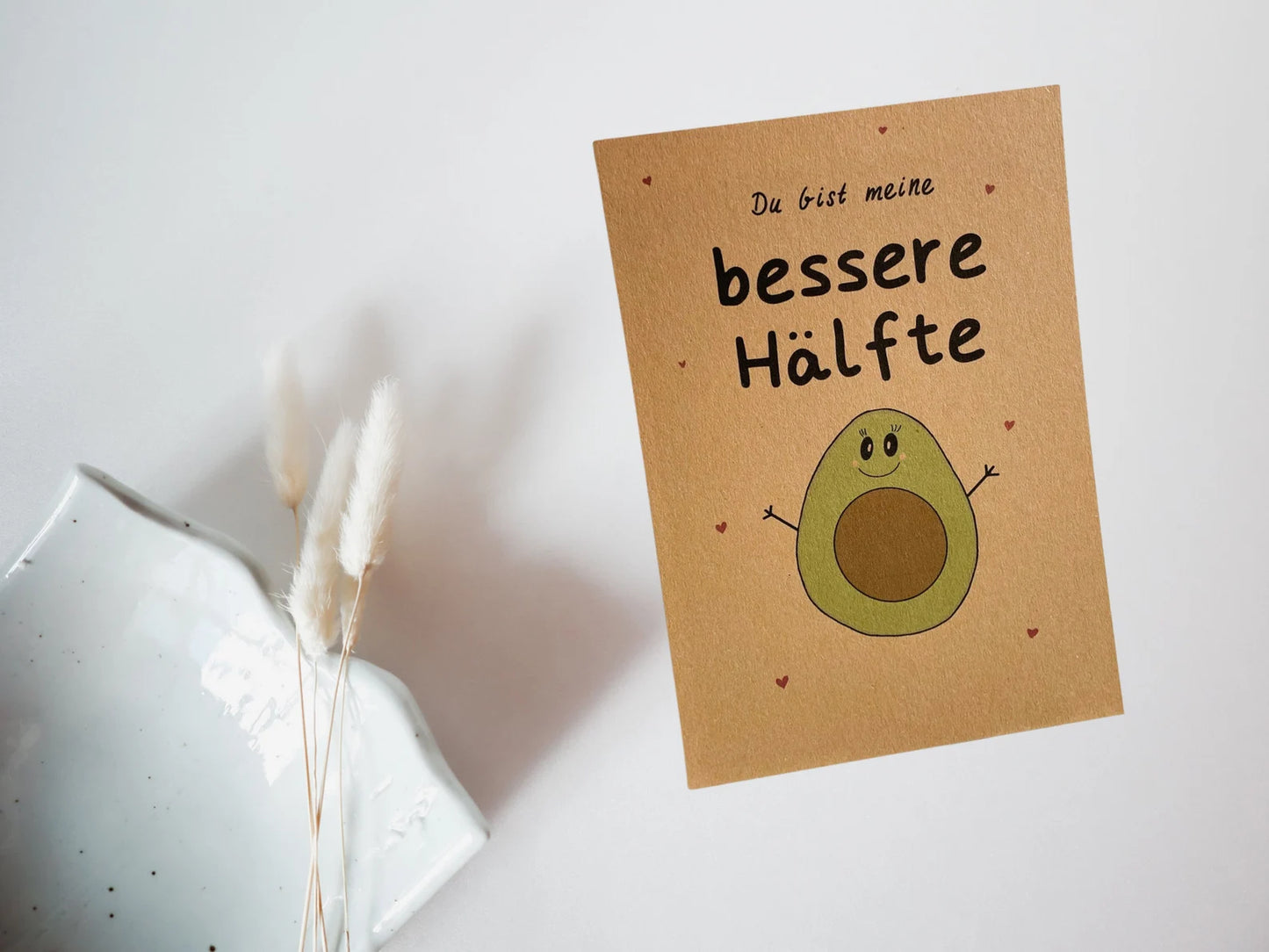 Karte "Du bist meine bessere Hälfte"