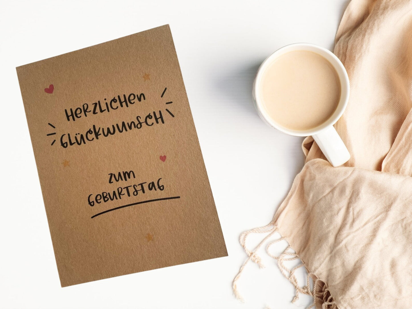 Geburtstagskarte "Herzlichen Glückwunsch zum Geburtstag"